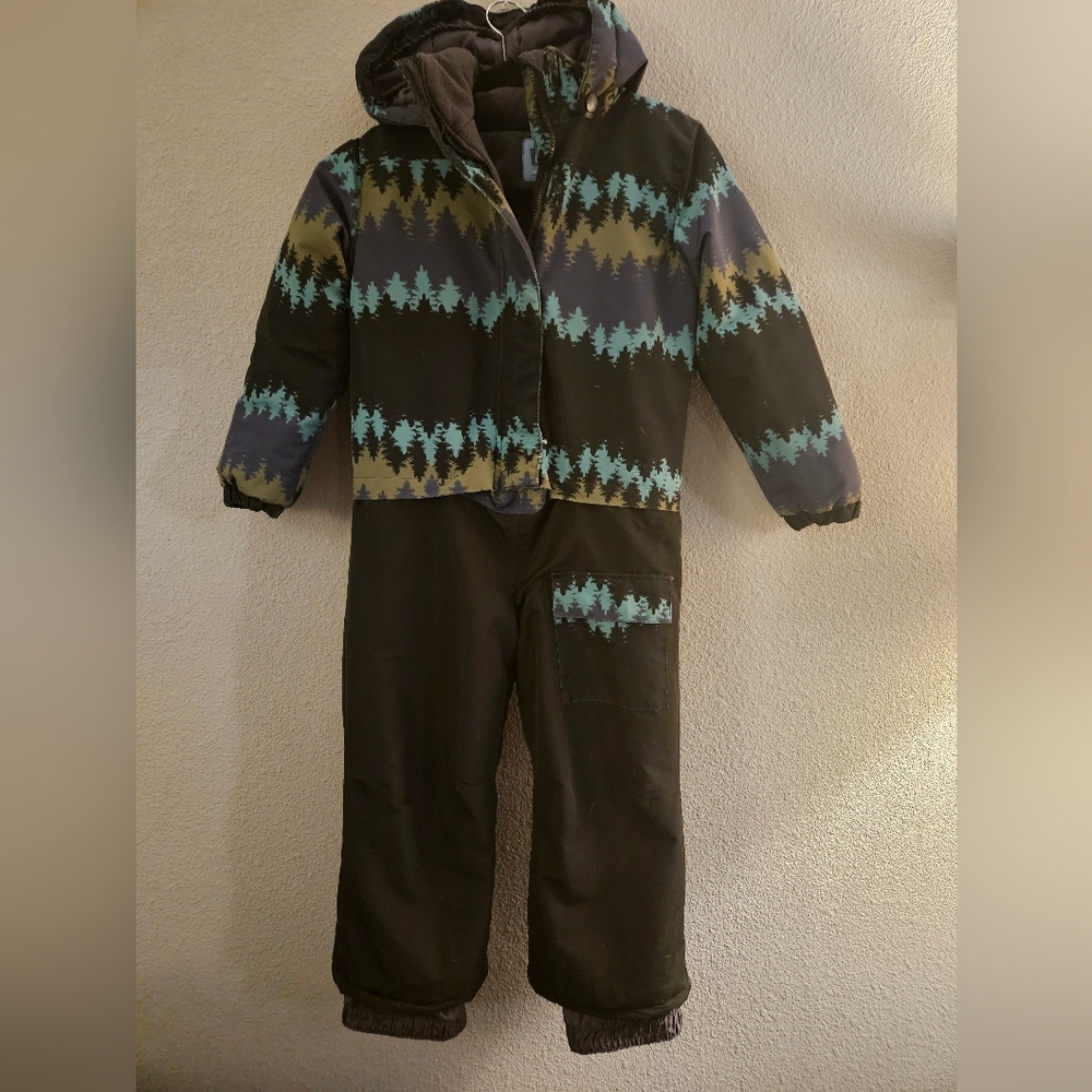 Pulse Premium Kids' Black Snowsuit